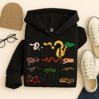Snake Serpent Easily Distracted By Snakes Hoodie