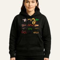 Snake Serpent Easily Distracted By Snakes Hoodie
