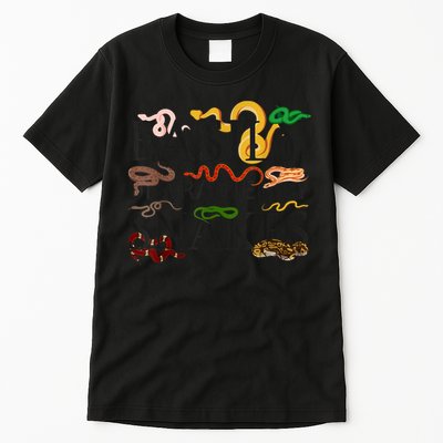 Snake Serpent Easily Distracted By Snakes Tall T-Shirt