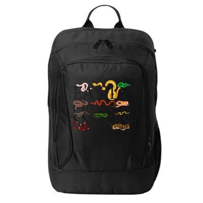 Snake Serpent Easily Distracted By Snakes City Backpack