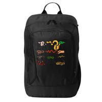 Snake Serpent Easily Distracted By Snakes City Backpack