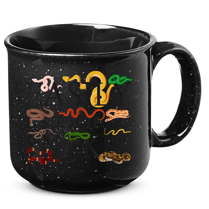 Snake Serpent Easily Distracted By Snakes 15oz Campfire Ceramic Mug