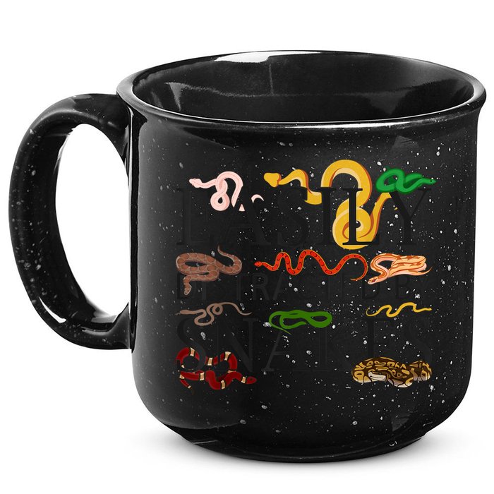 Snake Serpent Easily Distracted By Snakes 15oz Campfire Ceramic Mug