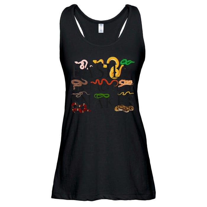Snake Serpent Easily Distracted By Snakes Ladies Essential Flowy Tank