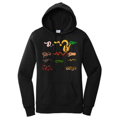 Snake Serpent Easily Distracted By Snakes Women's Pullover Hoodie