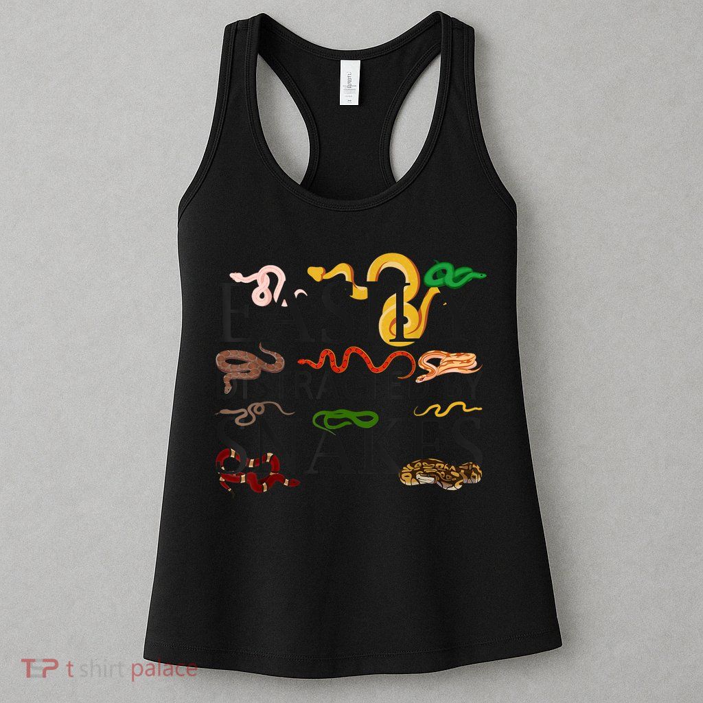 Snake Serpent Easily Distracted By Snakes Womens Tank Top