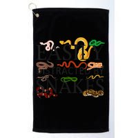 Snake Serpent Easily Distracted By Snakes Golf Towel