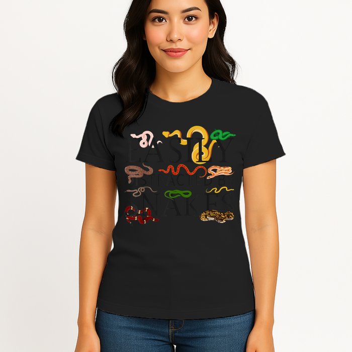 Snake Serpent Easily Distracted By Snakes Womens T-Shirt