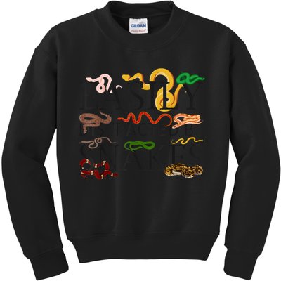 Snake Serpent Easily Distracted By Snakes Kids Sweatshirt