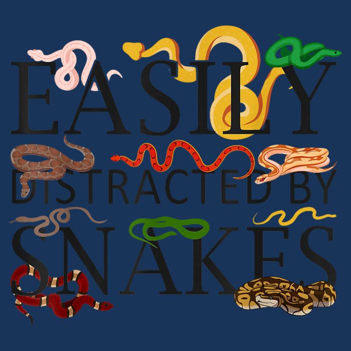 Snake Serpent Easily Distracted By Snakes Infant Baby Jersey Bodysuit