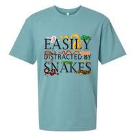Snake Serpent Easily Distracted By Snakes Sueded Cloud Jersey T-Shirt