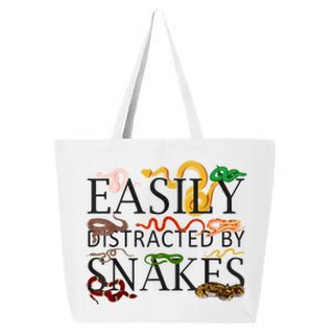 Snake Serpent Easily Distracted By Snakes 25L Jumbo Tote