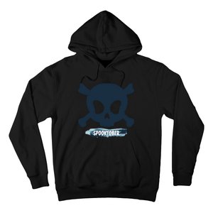 Spooktober Skull Emblem Hoodie