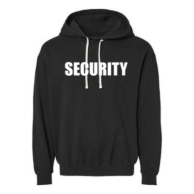 Security Garment-Dyed Fleece Hoodie