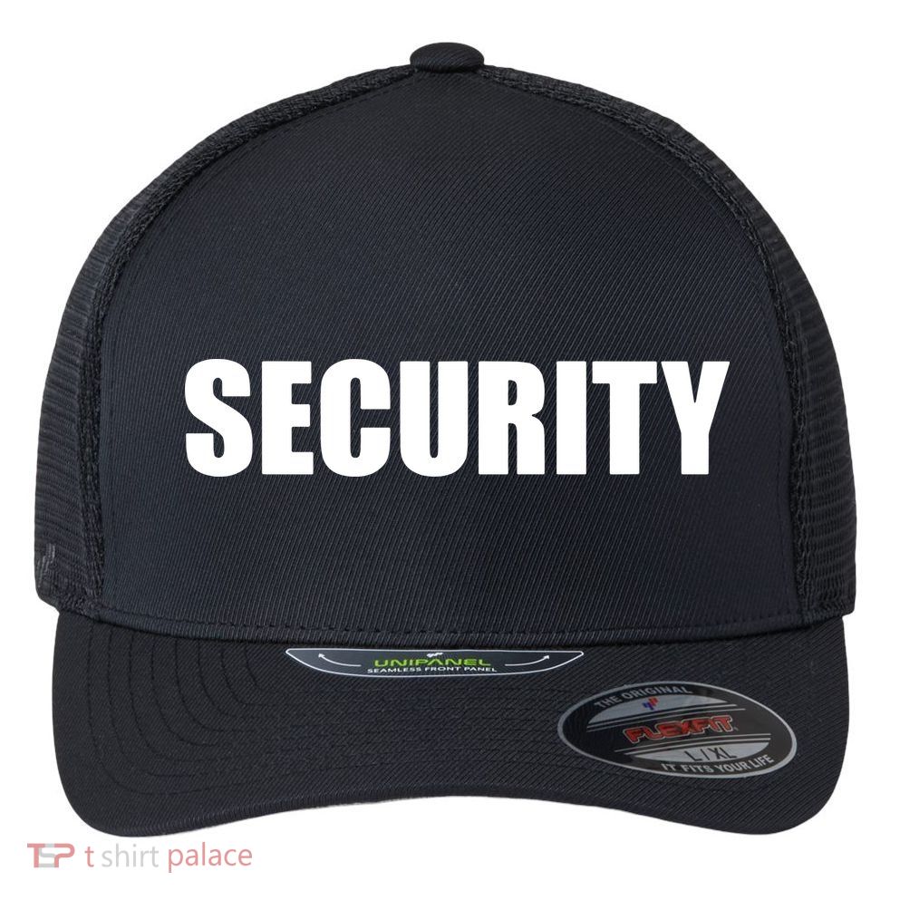 Security Flexfit Unipanel Trucker Cap