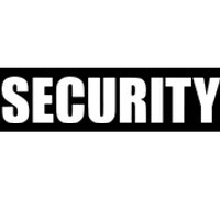 Security Bumper Sticker