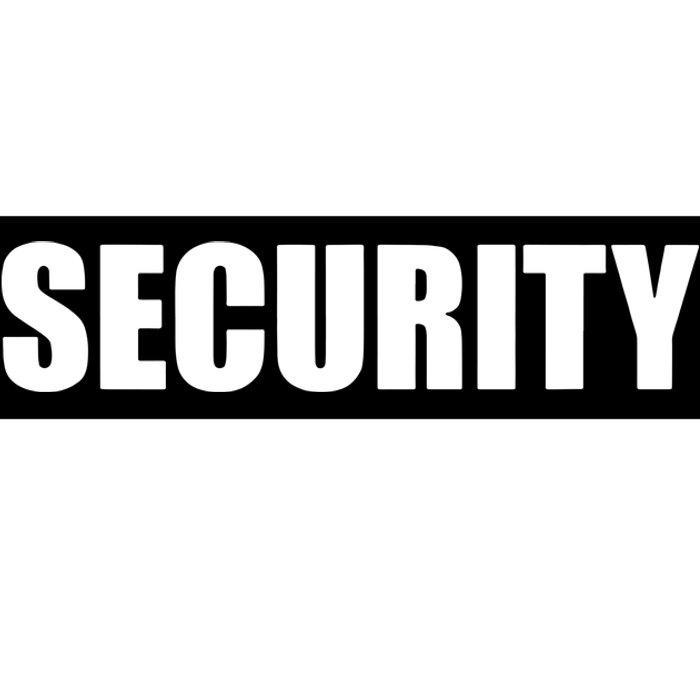 Security Bumper Sticker