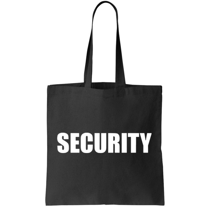 Security Tote Bag