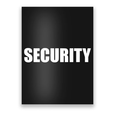 Security Poster