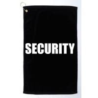 Security Golf Towel