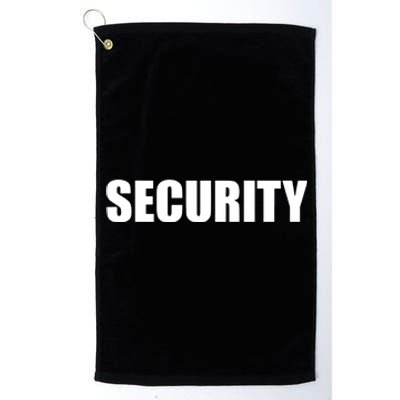 Security Platinum Collection Golf Towel