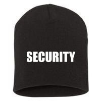 Security Short Acrylic Beanie