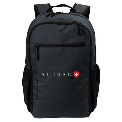 Switzerland Swiss Emblem Suisse Daily Commute Backpack