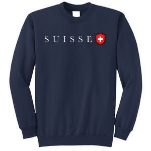 Switzerland Swiss Emblem Suisse Sweatshirt