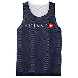 Switzerland Swiss Emblem Suisse Mesh Reversible Basketball Jersey Tank