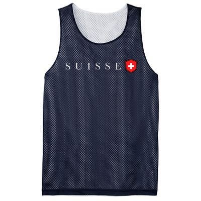 Switzerland Swiss Emblem Suisse Mesh Reversible Basketball Jersey Tank