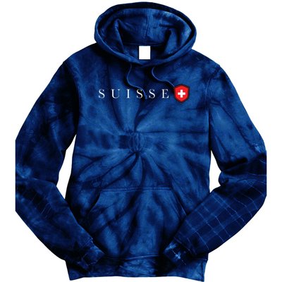 Switzerland Swiss Emblem Suisse Tie Dye Hoodie