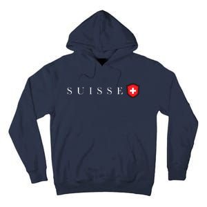 Switzerland Swiss Emblem Suisse Tall Hoodie