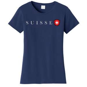 Switzerland Swiss Emblem Suisse Women's T-Shirt