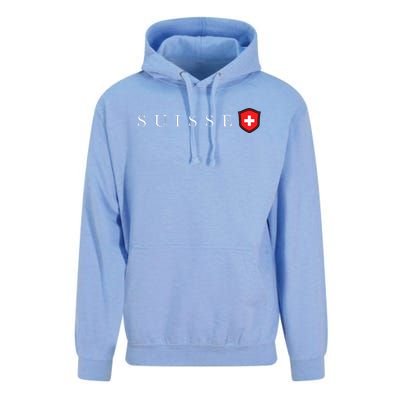 Switzerland Swiss Emblem Suisse Unisex Surf Hoodie