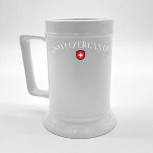 Switzerland Swiss Emblem Beer Stein