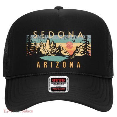 Sedona High Crown Mesh Back Trucker Hat