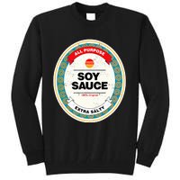 Soy Sauce Easy Halloween Costume Matching Tall Sweatshirt