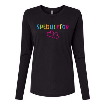 Speducator Special Education Teacher Great Gift Womens Cotton Relaxed Long Sleeve T-Shirt