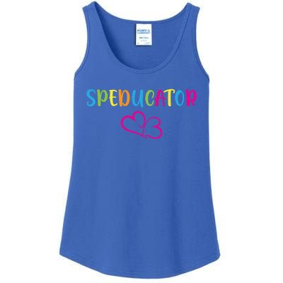 Speducator Special Education Teacher Great Gift Ladies Essential Tank