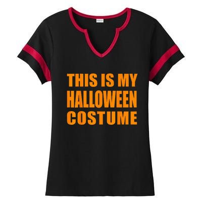 Spooky Season: Embrace the Halloween Spirit Ladies Halftime Notch Neck Tee