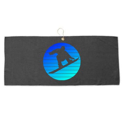 Snowboard Snowboard Equipt Snowboard Rider Snowboard Fan Gift Large Microfiber Waffle Golf Towel