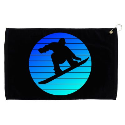 Snowboard Snowboard Equipt Snowboard Rider Snowboard Fan Gift Grommeted Golf Towel