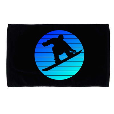 Snowboard Snowboard Equipt Snowboard Rider Snowboard Fan Gift Microfiber Hand Towel