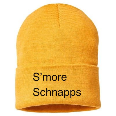 SMore Schnapps EveryoneS Favorite Beverage Sustainable Knit Beanie