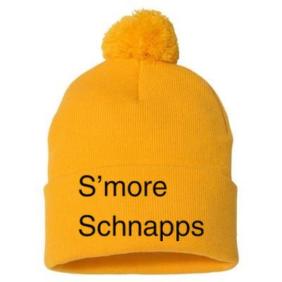 SMore Schnapps EveryoneS Favorite Beverage Pom Pom 12in Knit Beanie