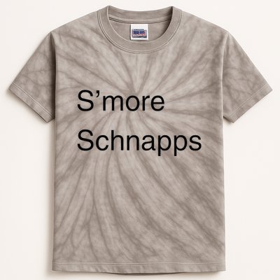 SMore Schnapps EveryoneS Favorite Beverage Kids Tie-Dye T-Shirt