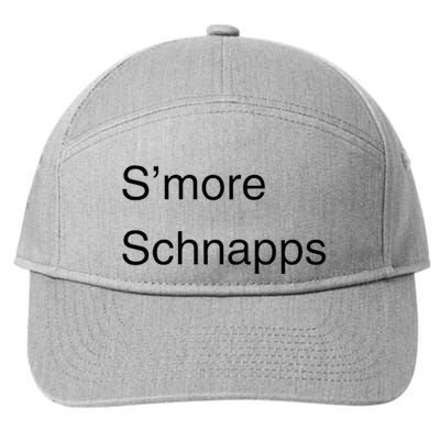 SMore Schnapps EveryoneS Favorite Beverage 7-Panel Snapback Hat