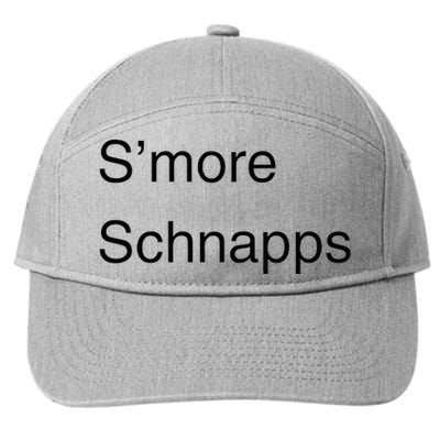 SMore Schnapps EveryoneS Favorite Beverage 7-Panel Snapback Hat