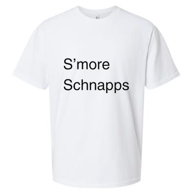 SMore Schnapps EveryoneS Favorite Beverage Sueded Cloud Jersey T-Shirt