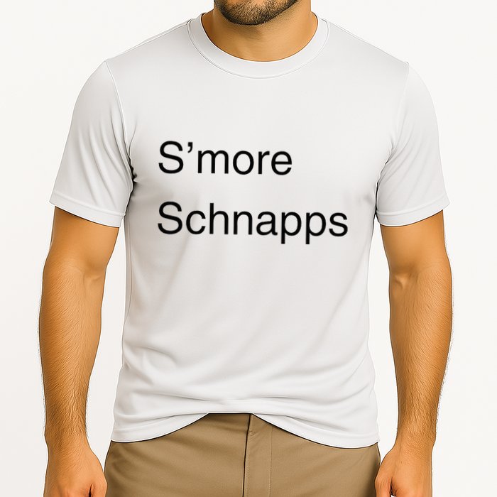 SMore Schnapps EveryoneS Favorite Beverage Performance Shirt